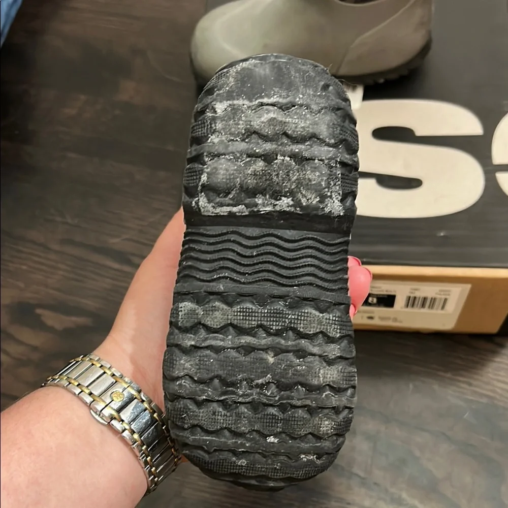 Bogs Black and Gray Waterproof Boots